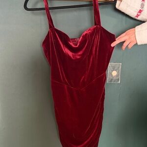 Cider Deep Red Dress